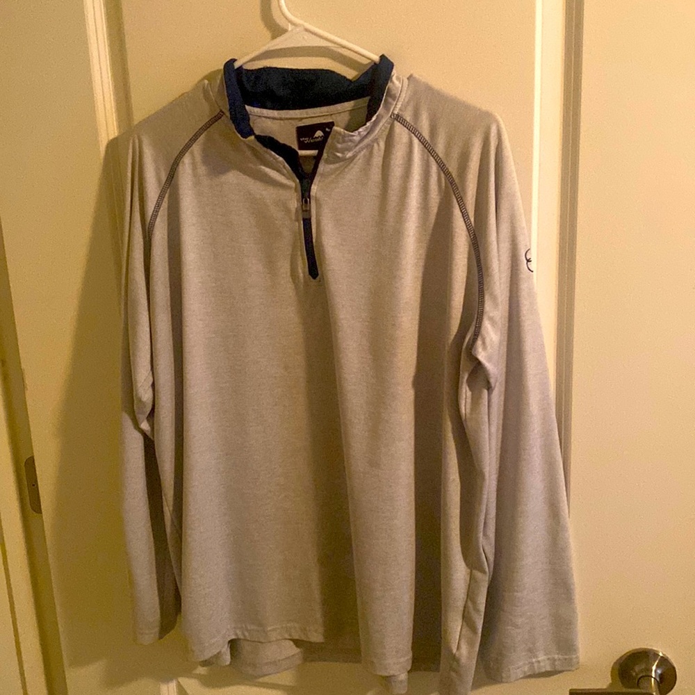The Weather Co. Quarter zip pull over.